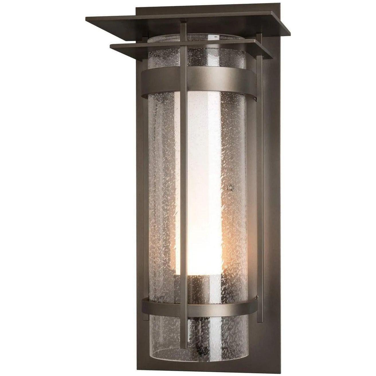 Hubbardton Forge - Banded 20-Inch One Light Outdoor Wall Sconce - 305998-SKT-77-ZS0656 - Canada Light Shop