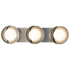 Hubbardton Forge - Brooklyn 3-Light Straight Double Shade Bath Sconce - 201378-SKT-85-85-GG0711 - Canada Light Shop