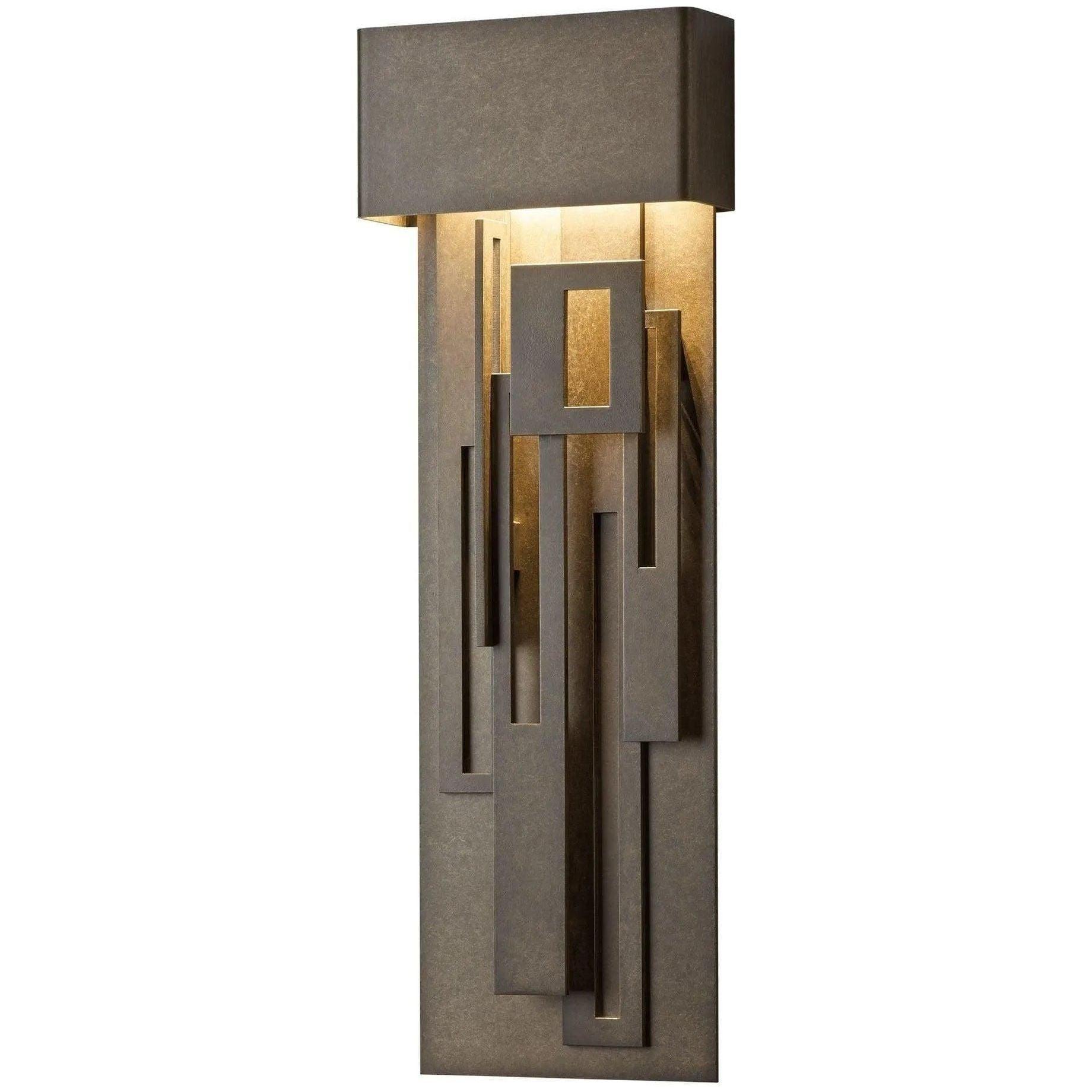 Hubbardton Forge - Collage 27-Inch LED Outdoor Wall Sconce - 302523-LED-77 - Canada Light Shop
