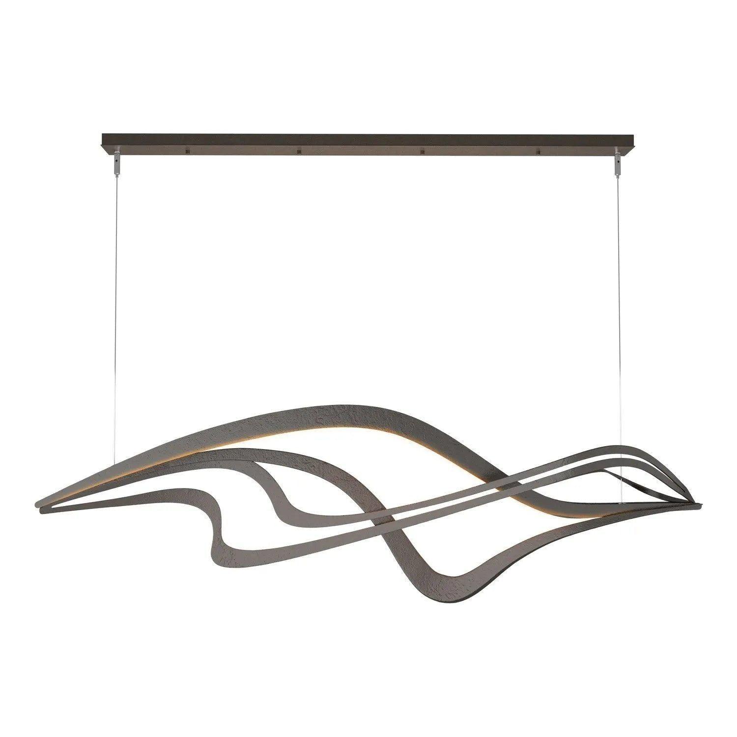Hubbardton Forge - Crossing Waves LED Pendant - 139905-LED-STND-14 - Canada Light Shop