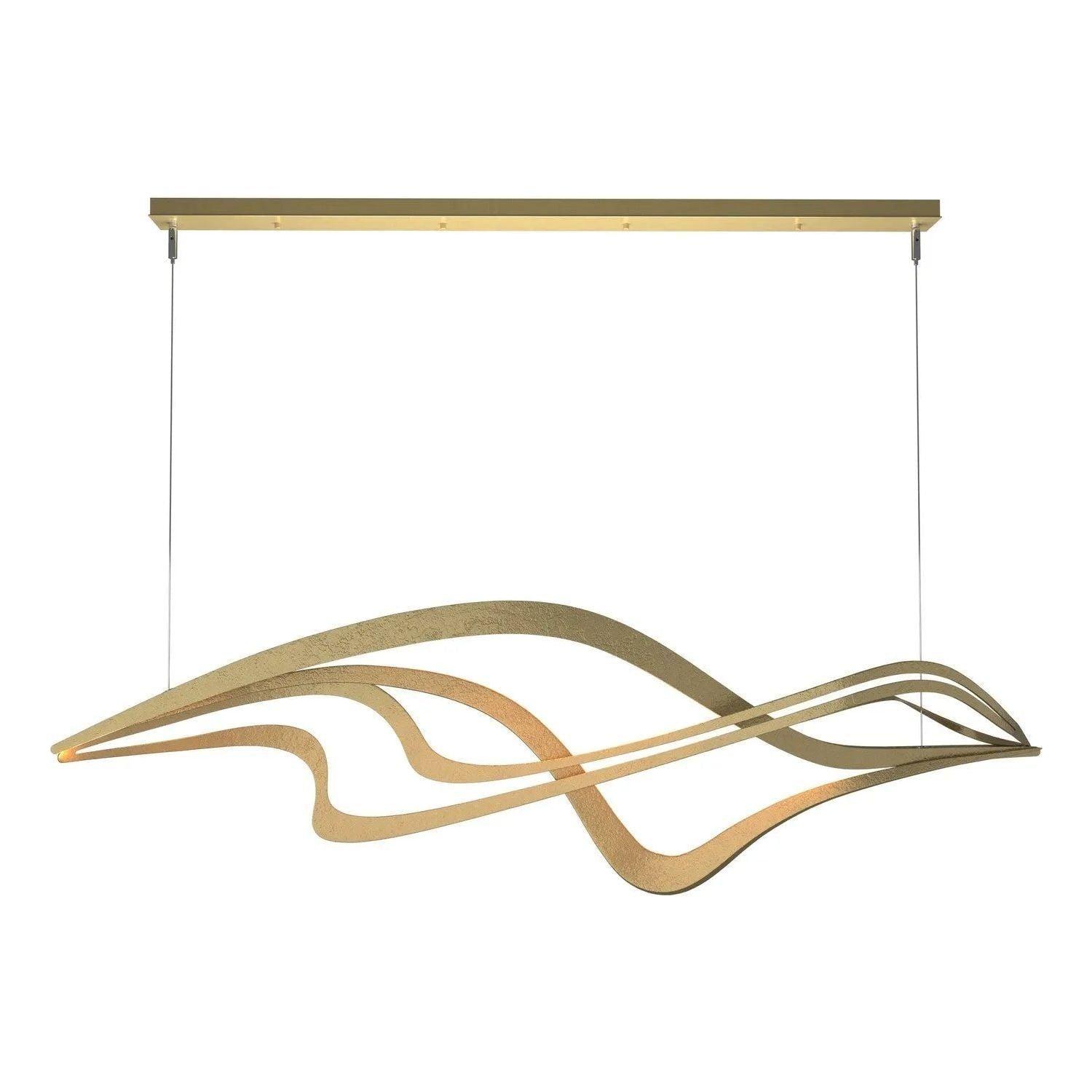 Hubbardton Forge - Crossing Waves LED Pendant - 139905-LED-STND-86 - Canada Light Shop