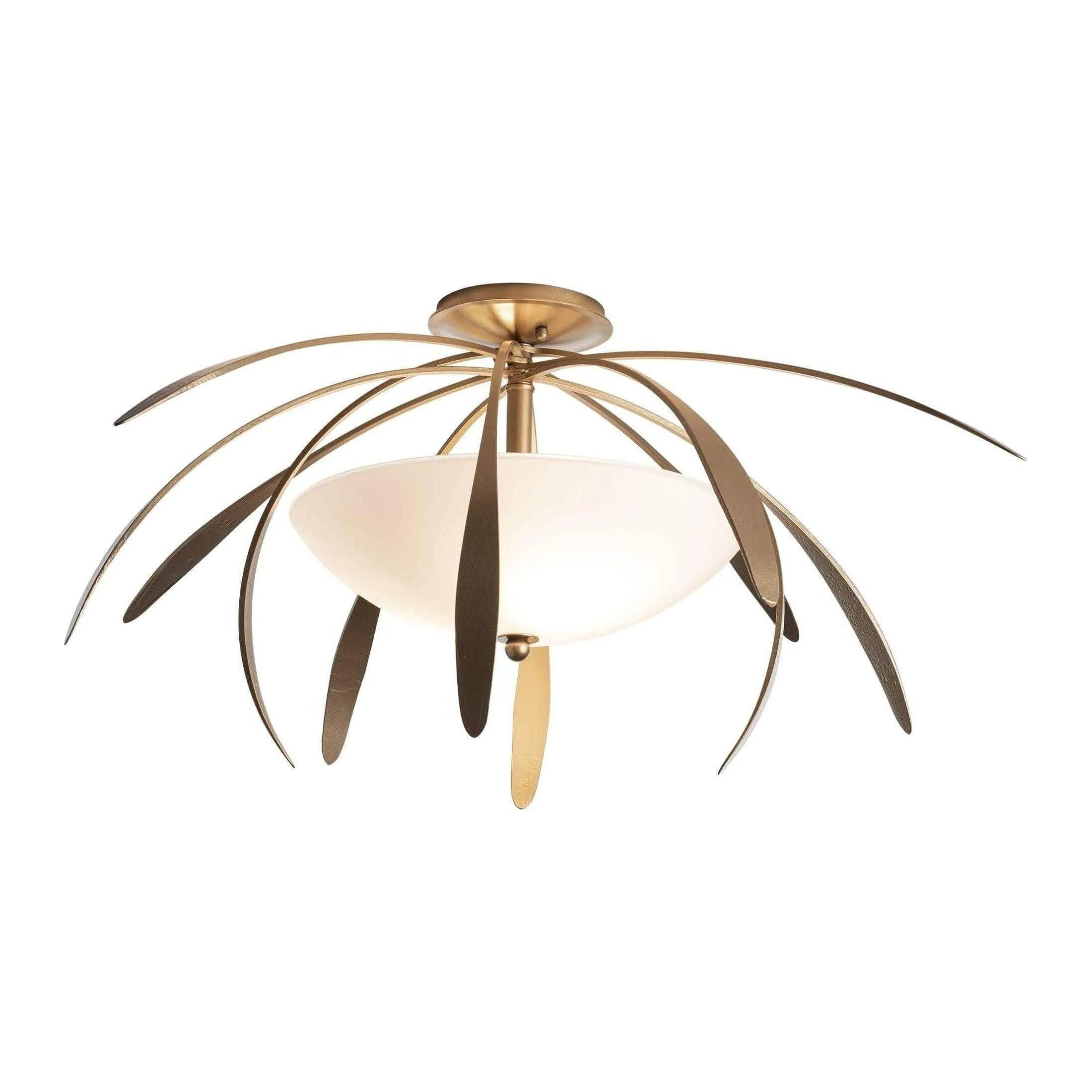Hubbardton Forge - Dahlia Medium Semi-Flush - 124352-SKT-84-GG0048 - Canada Light Shop