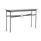 Hubbardton Forge - Equus Black Leather Console Table - 750118-07-85-LK-VA0714 - Canada Light Shop