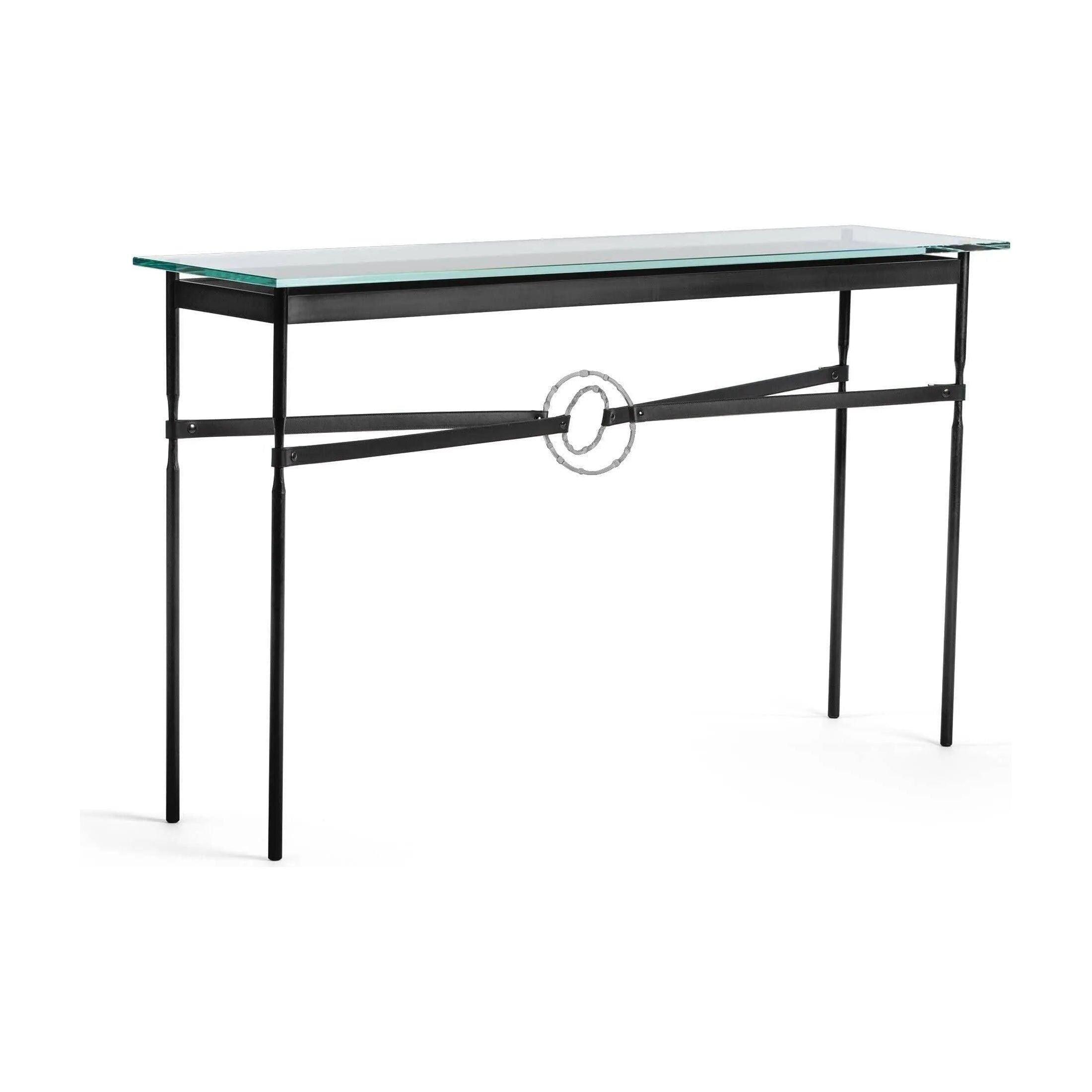 Hubbardton Forge - Equus Black Leather Console Table - 750118-10-82-LK-VA0714 - Canada Light Shop