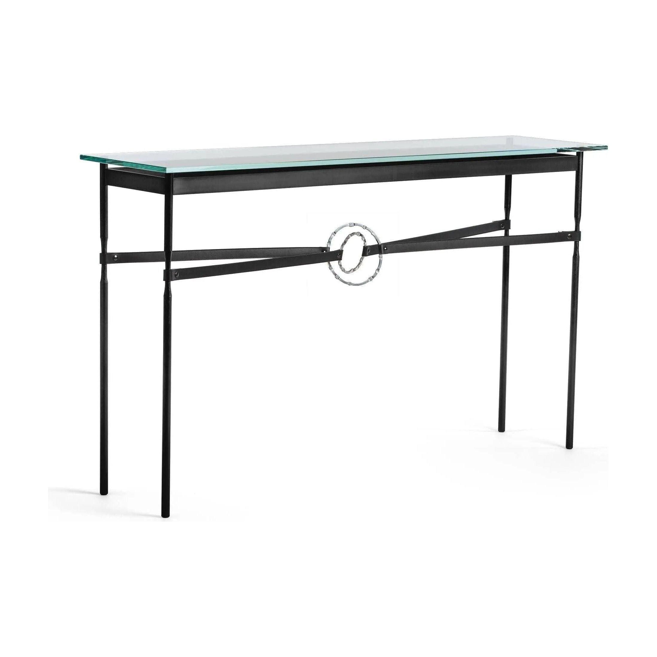 Hubbardton Forge - Equus Black Leather Console Table - 750118-10-85-LK-VA0714 - Canada Light Shop