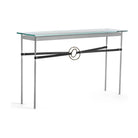 Hubbardton Forge - Equus Black Leather Console Table - 750118-82-05-LK-VA0714 - Canada Light Shop