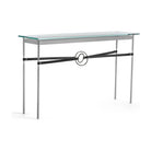 Hubbardton Forge - Equus Black Leather Console Table - 750118-82-07-LK-VA0714 - Canada Light Shop
