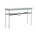 Hubbardton Forge - Equus Black Leather Console Table - 750118-82-10-LK-VA0714 - Canada Light Shop