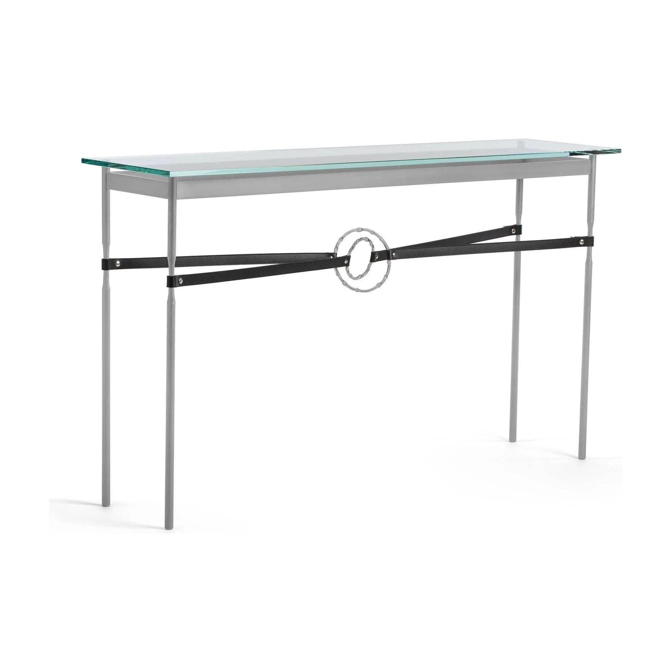 Hubbardton Forge - Equus Black Leather Console Table - 750118-82-82-LK-VA0714 - Canada Light Shop