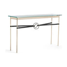 Hubbardton Forge - Equus Black Leather Console Table - 750118-84-07-LK-VA0714 - Canada Light Shop