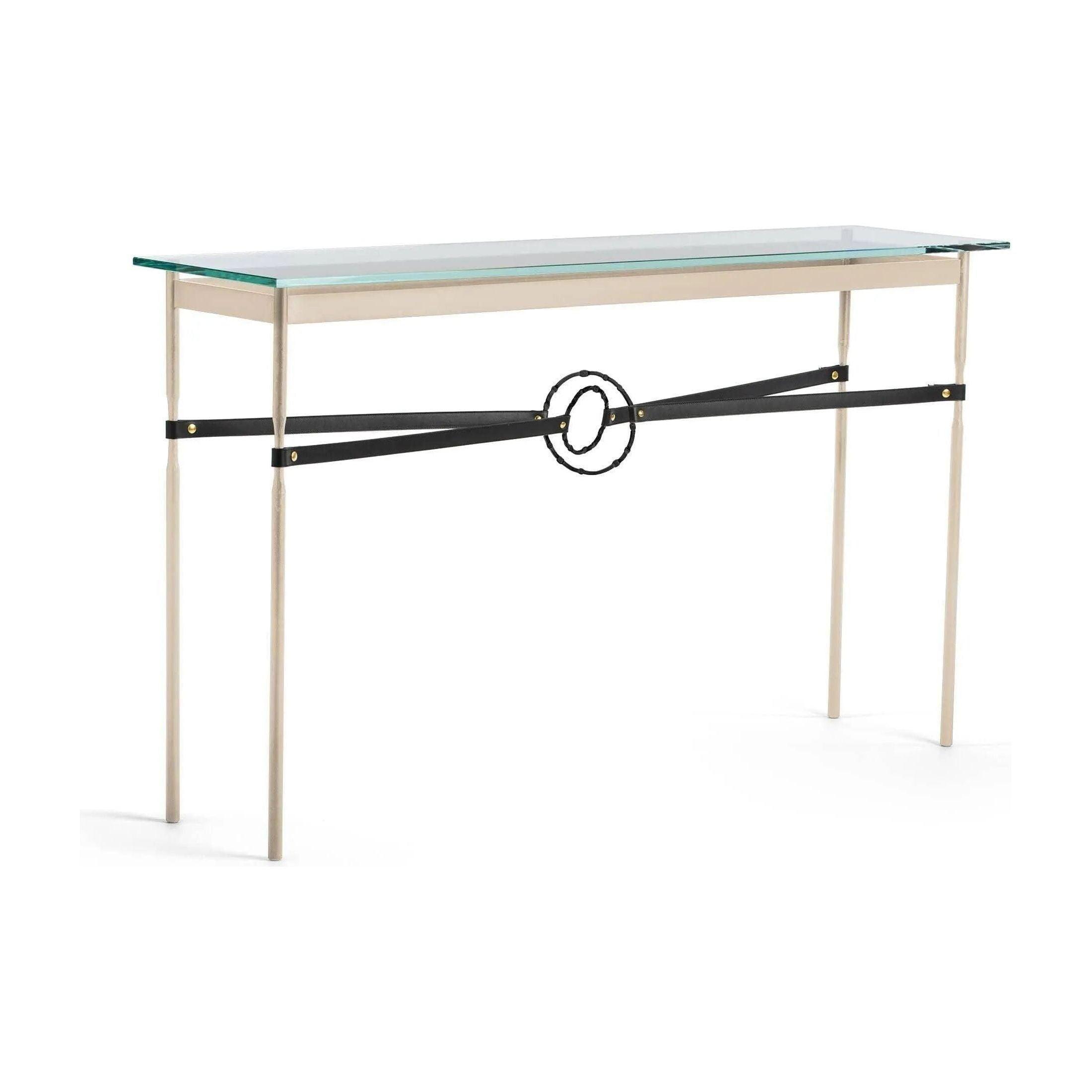 Hubbardton Forge - Equus Black Leather Console Table - 750118-84-10-LK-VA0714 - Canada Light Shop