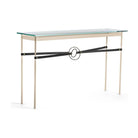 Hubbardton Forge - Equus Black Leather Console Table - 750118-84-20-LK-VA0714 - Canada Light Shop