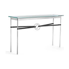 Hubbardton Forge - Equus Black Leather Console Table - 750118-85-82-LK-VA0714 - Canada Light Shop