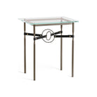 Hubbardton Forge - Equus Black Leather Side Table - 750116-05-20-LK-VA0717 - Canada Light Shop