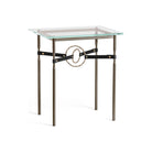 Hubbardton Forge - Equus Black Leather Side Table - 750116-05-84-LK-VA0717 - Canada Light Shop