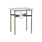 Hubbardton Forge - Equus Black Leather Side Table - 750116-05-85-LK-VA0717 - Canada Light Shop