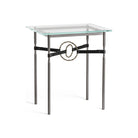 Hubbardton Forge - Equus Black Leather Side Table - 750116-07-05-LK-VA0717 - Canada Light Shop