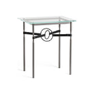 Hubbardton Forge - Equus Black Leather Side Table - 750116-07-10-LK-VA0717 - Canada Light Shop