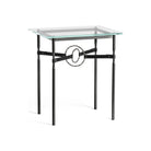 Hubbardton Forge - Equus Black Leather Side Table - 750116-10-07-LK-VA0717 - Canada Light Shop