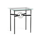 Hubbardton Forge - Equus Black Leather Side Table - 750116-10-20-LK-VA0717 - Canada Light Shop