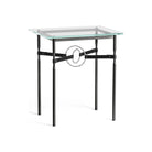 Hubbardton Forge - Equus Black Leather Side Table - 750116-10-82-LK-VA0717 - Canada Light Shop