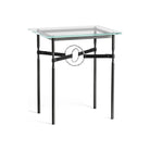 Hubbardton Forge - Equus Black Leather Side Table - 750116-10-85-LK-VA0717 - Canada Light Shop