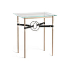 Hubbardton Forge - Equus Black Leather Side Table - 750116-84-20-LK-VA0717 - Canada Light Shop
