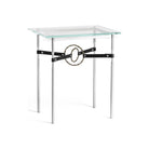 Hubbardton Forge - Equus Black Leather Side Table - 750116-85-05-LK-VA0717 - Canada Light Shop