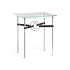 Hubbardton Forge - Equus Black Leather Side Table - 750116-85-82-LK-VA0717 - Canada Light Shop