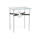 Hubbardton Forge - Equus Black Leather Side Table - 750116-85-84-LK-VA0717 - Canada Light Shop