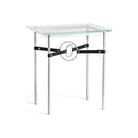 Hubbardton Forge - Equus Black Leather Side Table - 750116-85-85-LK-VA0717 - Canada Light Shop