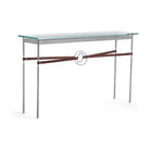 Hubbardton Forge - Equus Brown Leather Console Table - 750118-82-82-LB-VA0714 - Canada Light Shop