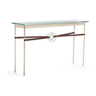 Hubbardton Forge - Equus Brown Leather Console Table - 750118-84-82-LB-VA0714 - Canada Light Shop