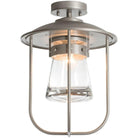 Hubbardton Forge - Erlenmeyer 12-Inch One Light Outdoor Semi-Flush Mount - 356015-SKT-78-ZM0467 - Canada Light Shop
