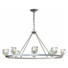 Hubbardton Forge - Gatsby 8-Light Chandelier - 105021-SKT-85-CR - Canada Light Shop