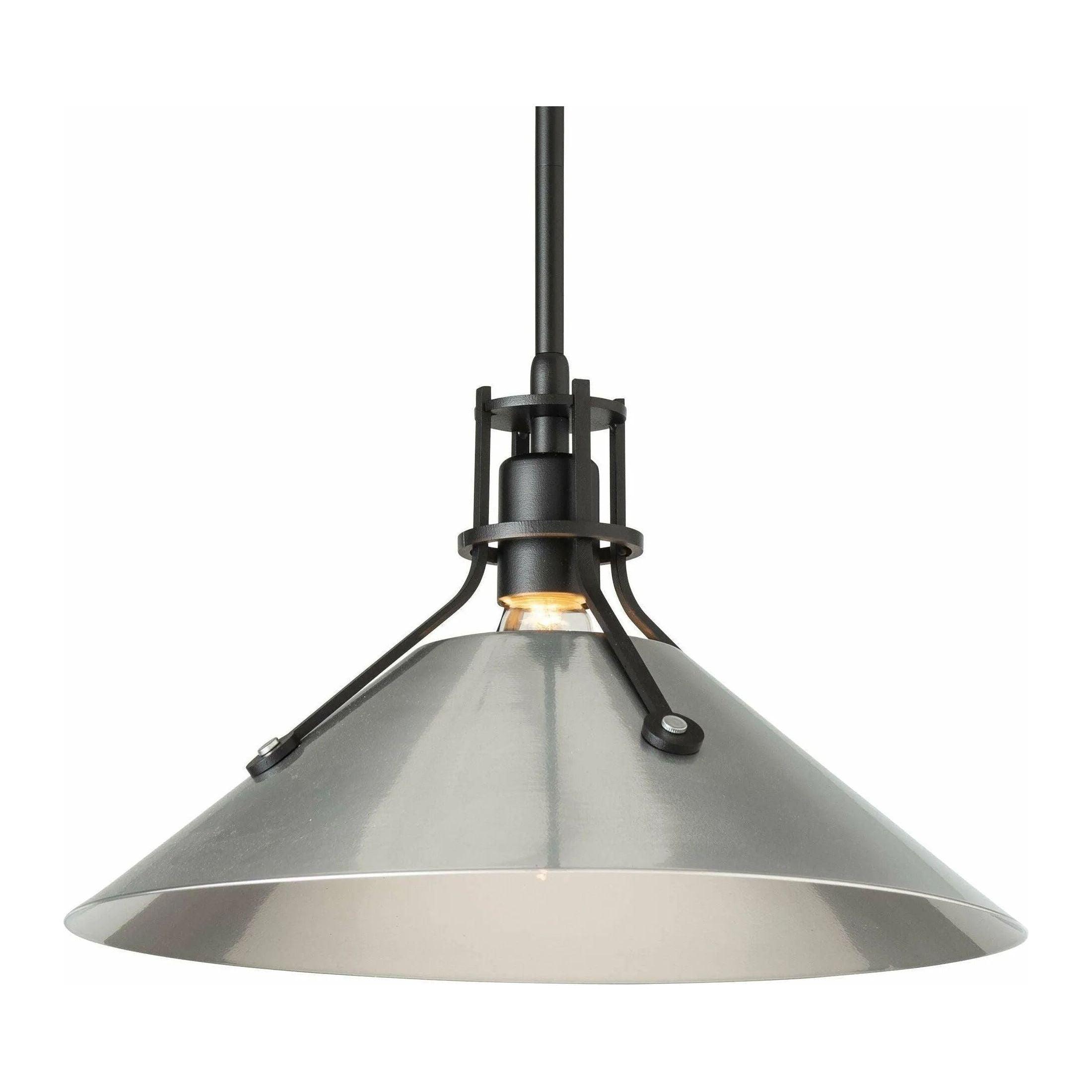 Hubbardton Forge - Henry Medium Steel Shade Pendant - 134550-SKT-MULT-10-85 - Canada Light Shop