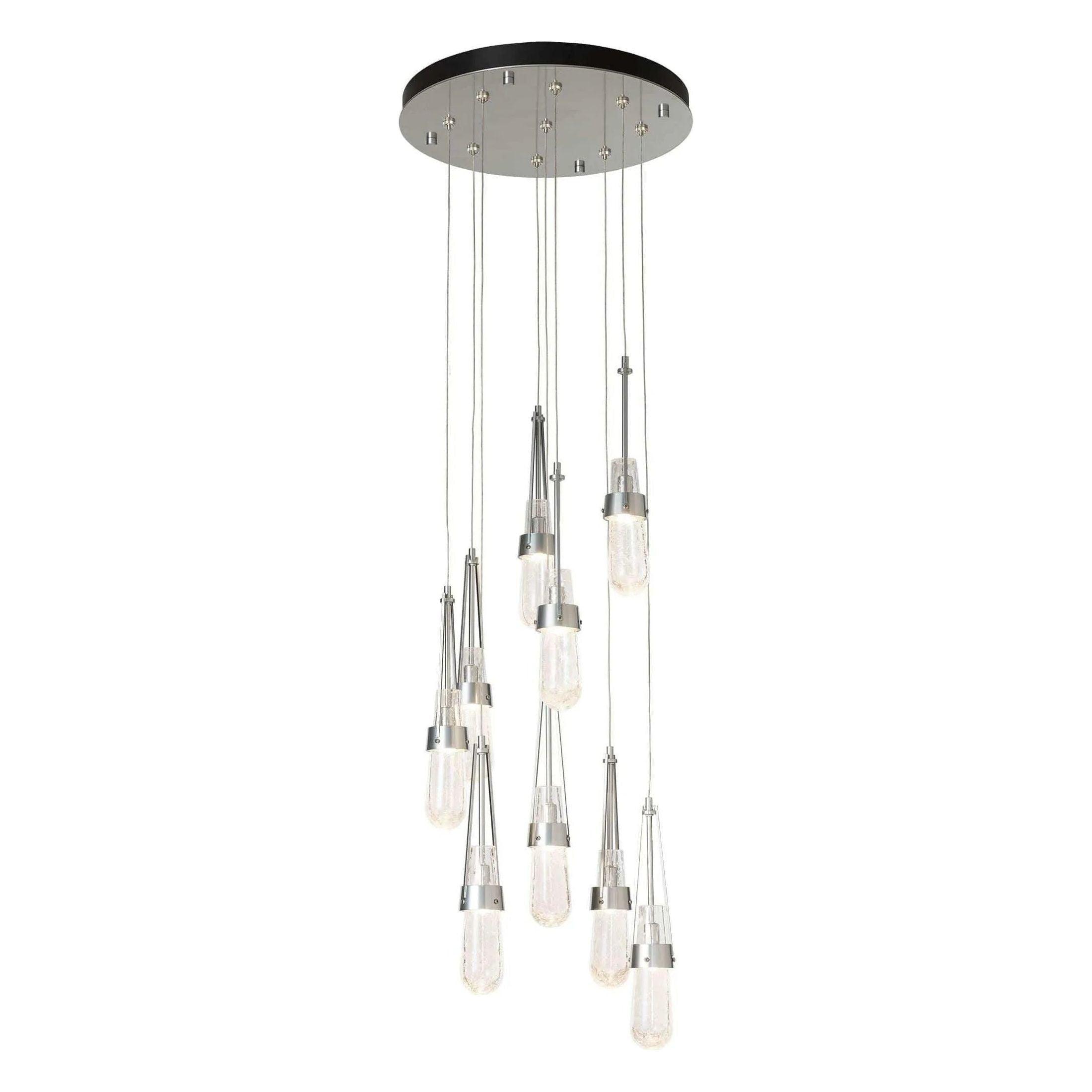 Hubbardton Forge - Link 9-Light Blown Glass Round Pendant - 131100-SKT-STND-85-YG0434 - Canada Light Shop