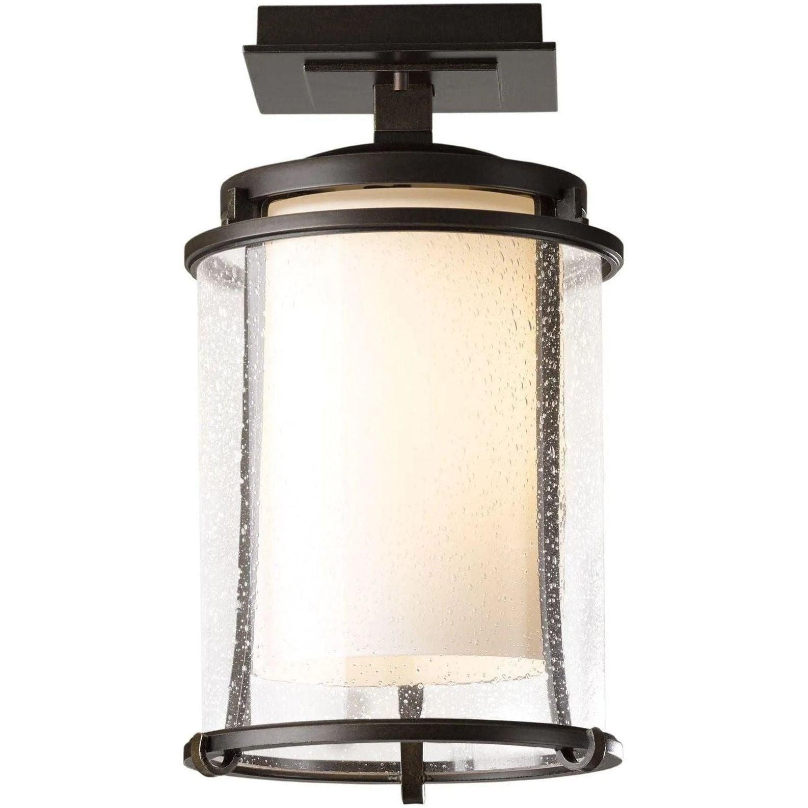 Hubbardton Forge - Meridian 12-Inch Outdoor Semi-Flush Mount - 365605-SKT-75-ZS0297 - Canada Light Shop