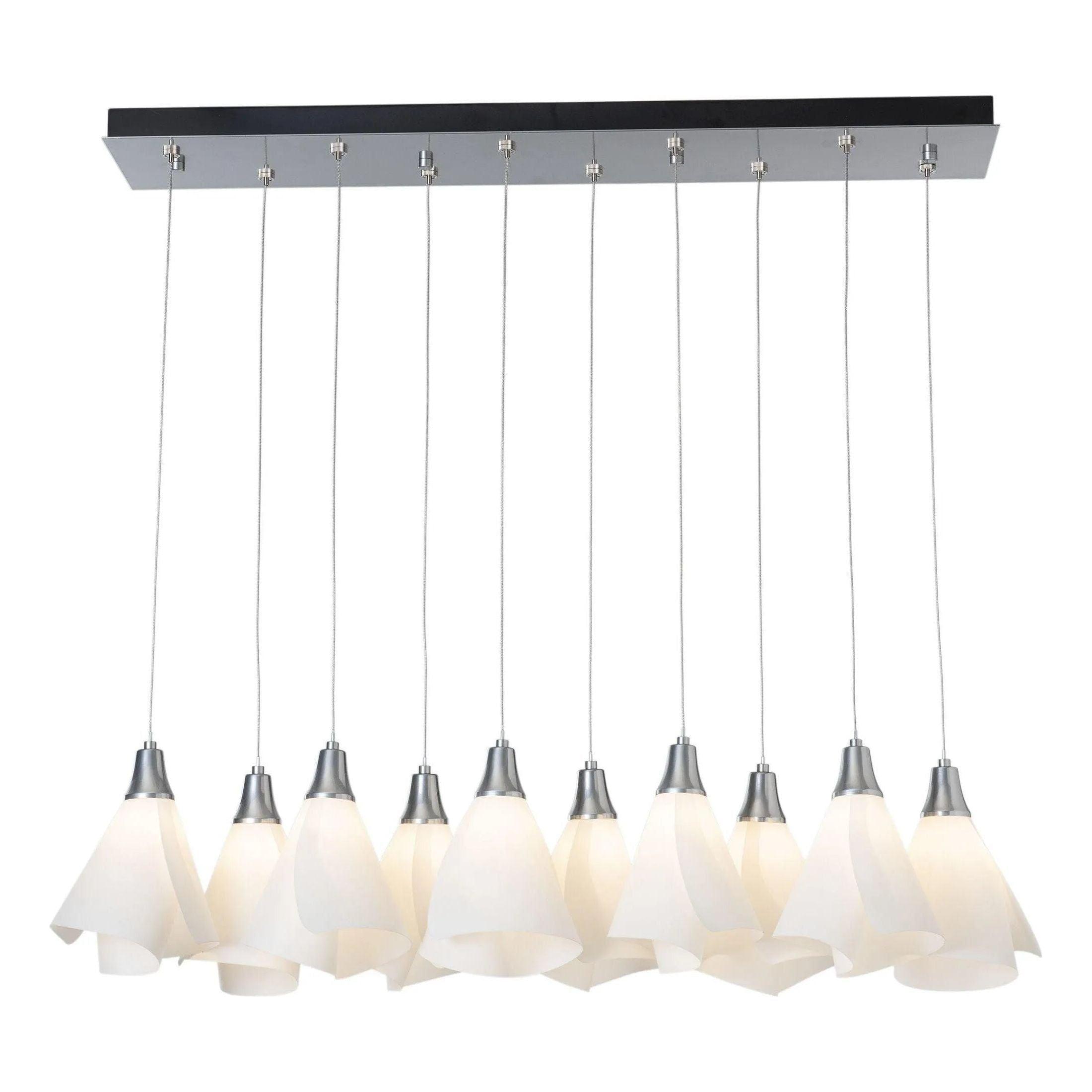 Hubbardton Forge - Mobius 10-Light Rectangular Pendant - 131202-SKT-STND-85-SH1987 - Canada Light Shop