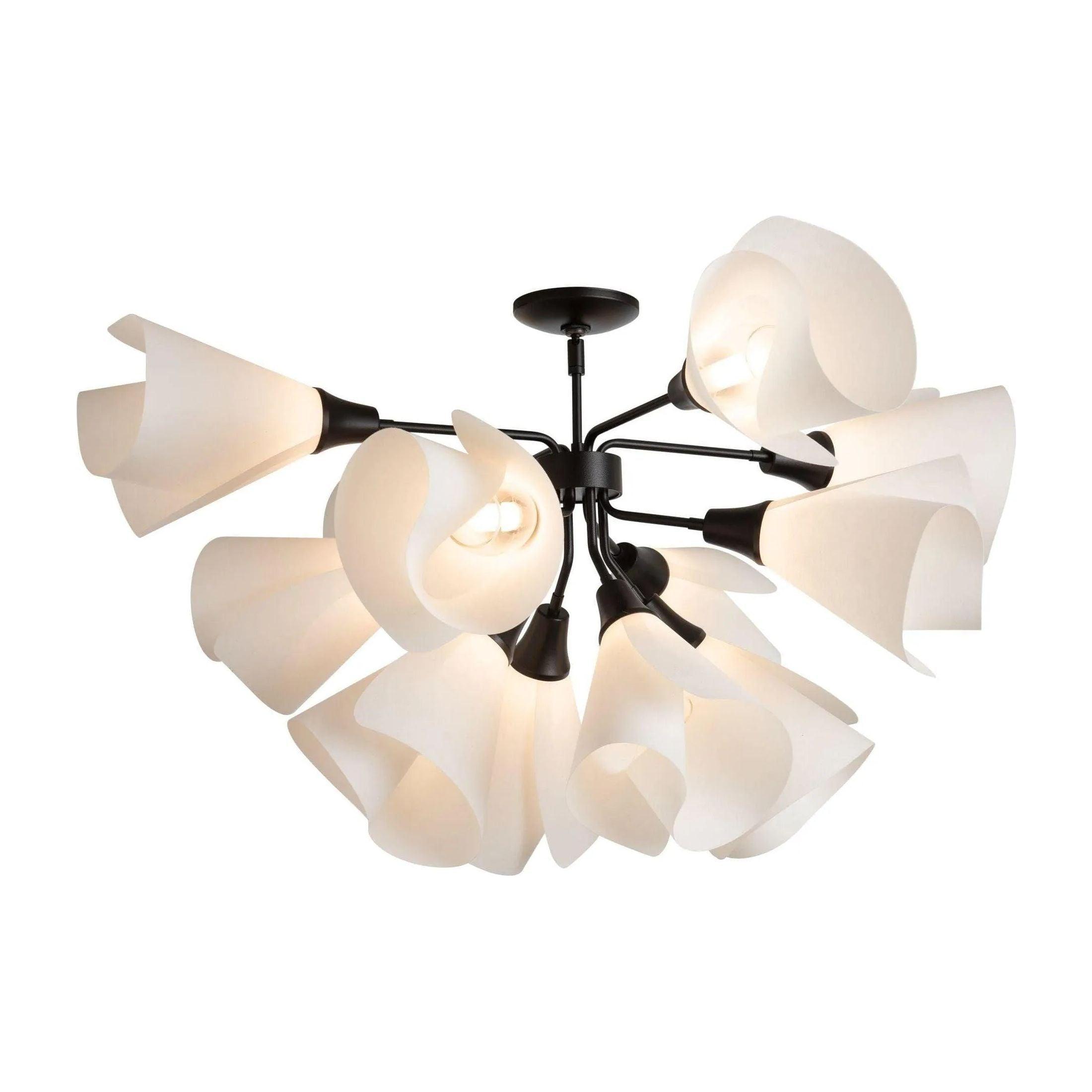 Hubbardton Forge - Mobius 12-Light Semi-Flush - 124362-SKT-10-SH1987 - Canada Light Shop