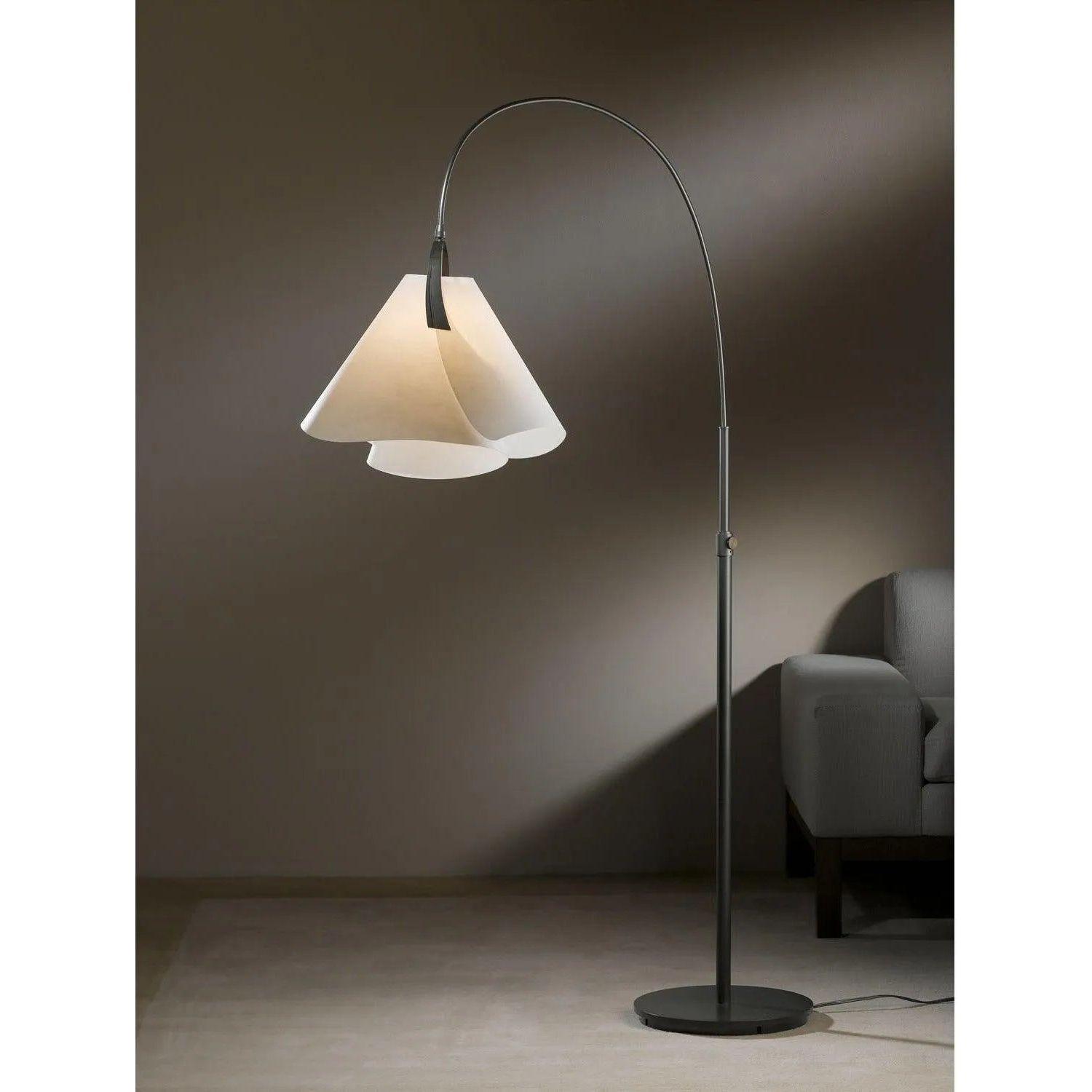 Hubbardton Forge - Mobius 66-Inch One Light Floor Lamp - 234505-SKT-07-SH1992 - Canada Light Shop