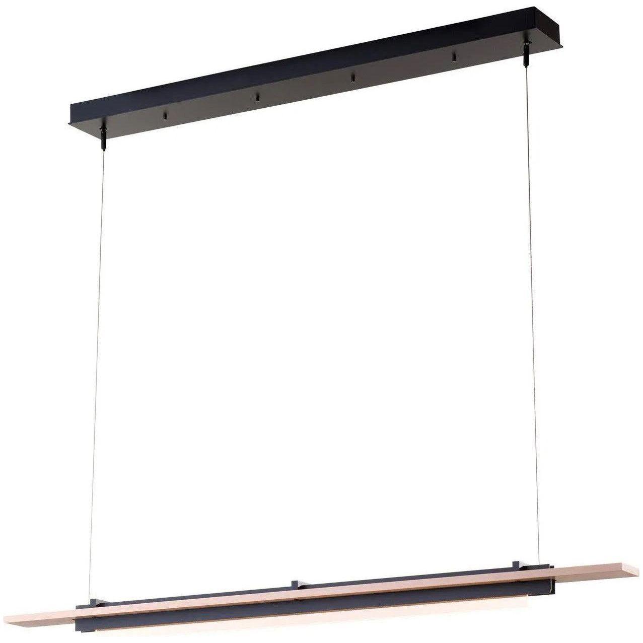 Hubbardton Forge - Plank LED Linear Pendant - 139920-LED-STND-10-WD - Canada Light Shop