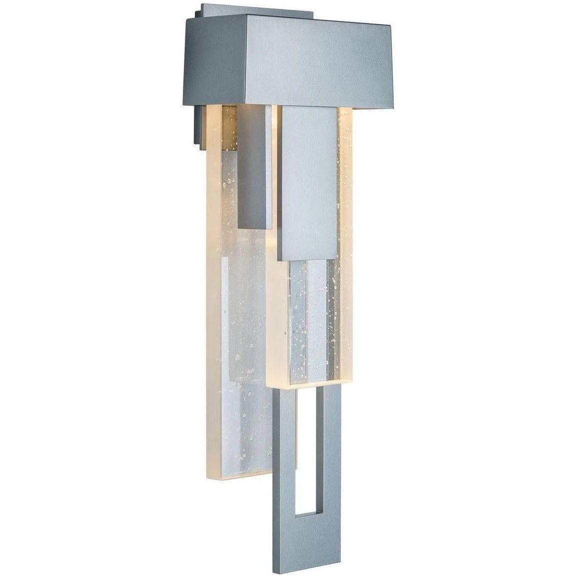 Hubbardton Forge - Rainfall 18-Inch LED Outdoor Wall Sconce - 302531-LED-RGT-78-II0597 - Canada Light Shop