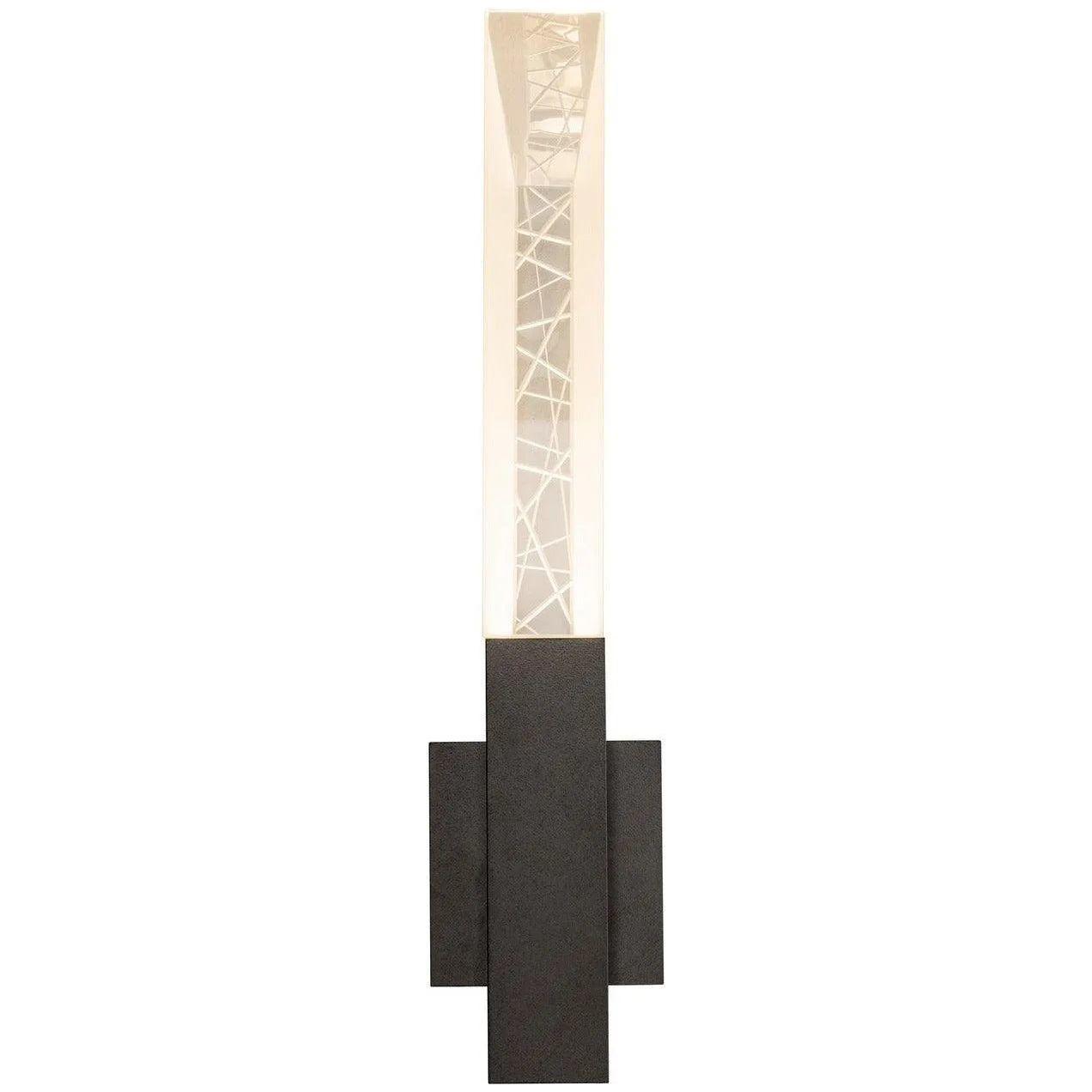 Hubbardton Forge - Refraction 22-Inch Two Light Outdoor Wall Sconce - 302620-SKT-10-ZM0618 - Canada Light Shop