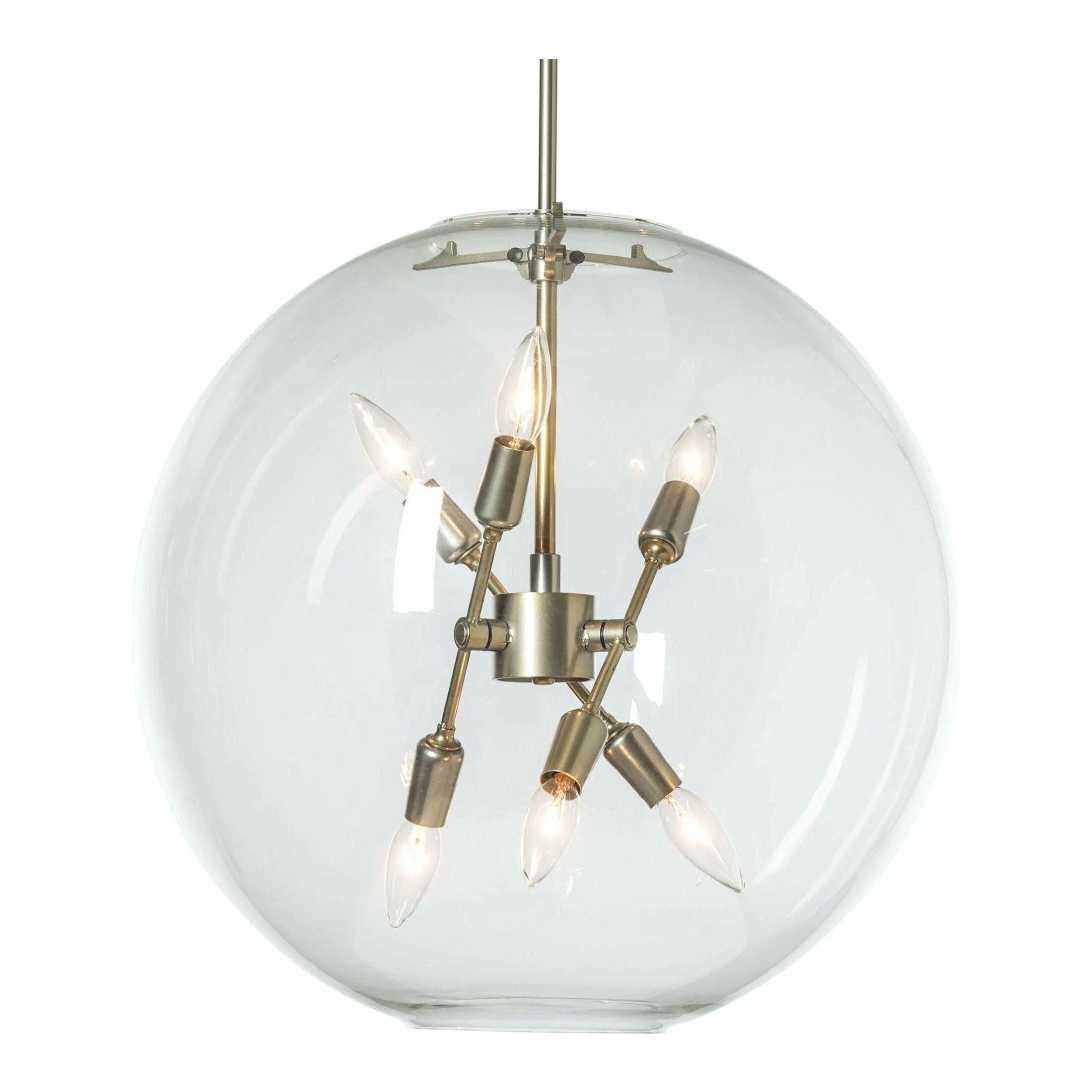 Hubbardton Forge - Sfera 6-Light Pendant - 134410-SKT-MULT-86-ZM0497 - Canada Light Shop