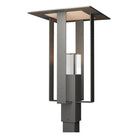 Hubbardton Forge - Shadow Box Outdoor Post Light - 344830-SKT-20-72-ZM0687 - Canada Light Shop