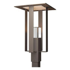 Hubbardton Forge - Shadow Box Outdoor Post Light - 344830-SKT-77-72-ZM0687 - Canada Light Shop