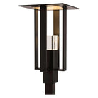 Hubbardton Forge - Shadow Box Outdoor Post Light - 344830-SKT-80-72-ZM0687 - Canada Light Shop
