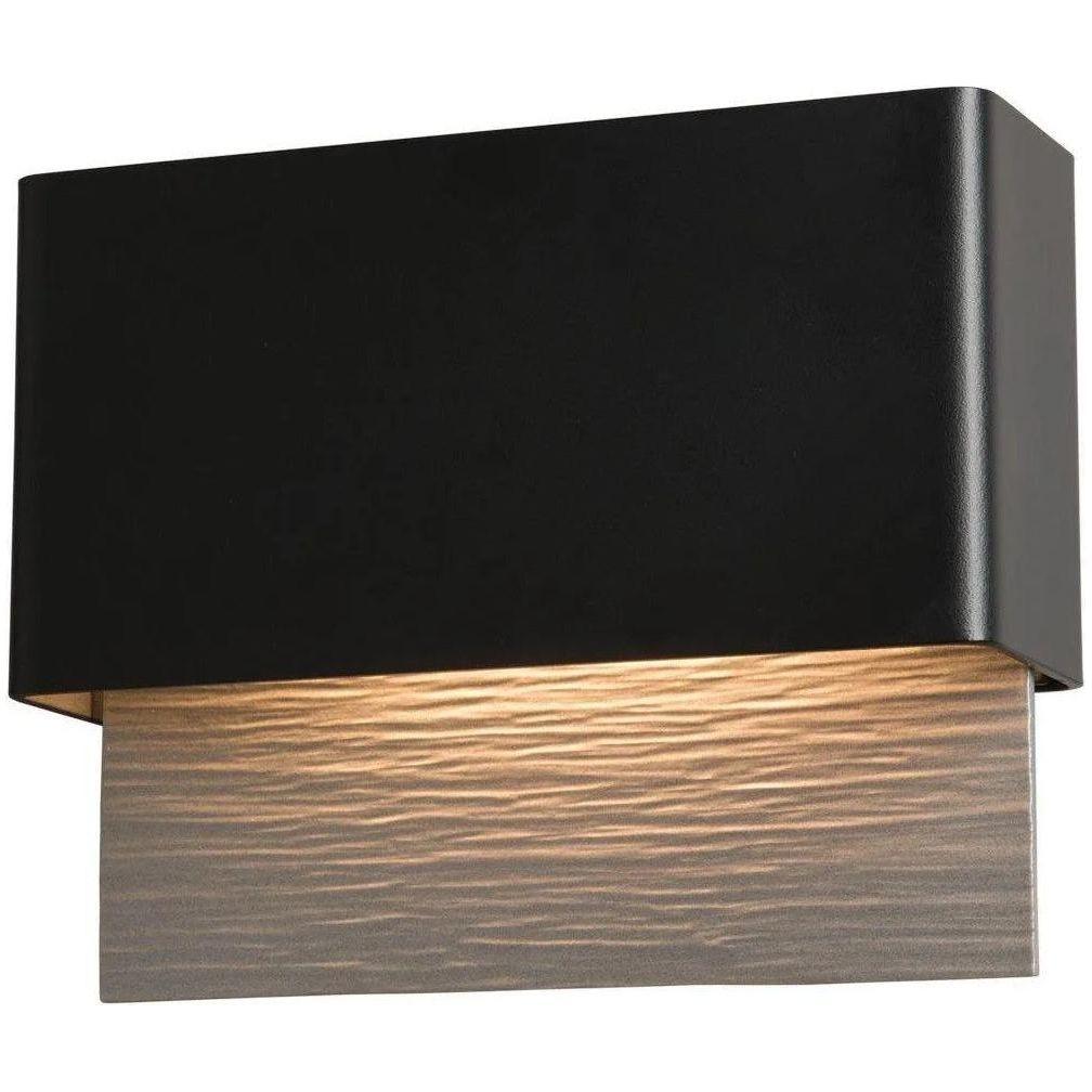 Hubbardton Forge - Stratum 7-Inch LED Outdoor Wall Sconce - 302630-LED-10-78 - Canada Light Shop