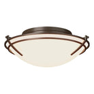 Hubbardton Forge - Tryne Flush Mount - 124402-SKT-05-GG0098 - Canada Light Shop